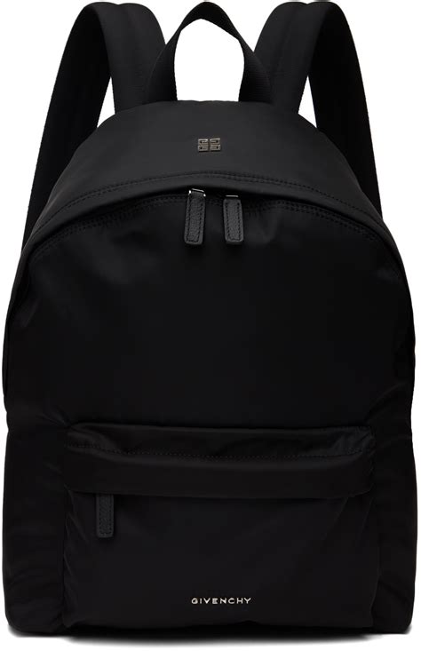 ssense givenchy backpack|Givenchy: Black Essential U Backpack .